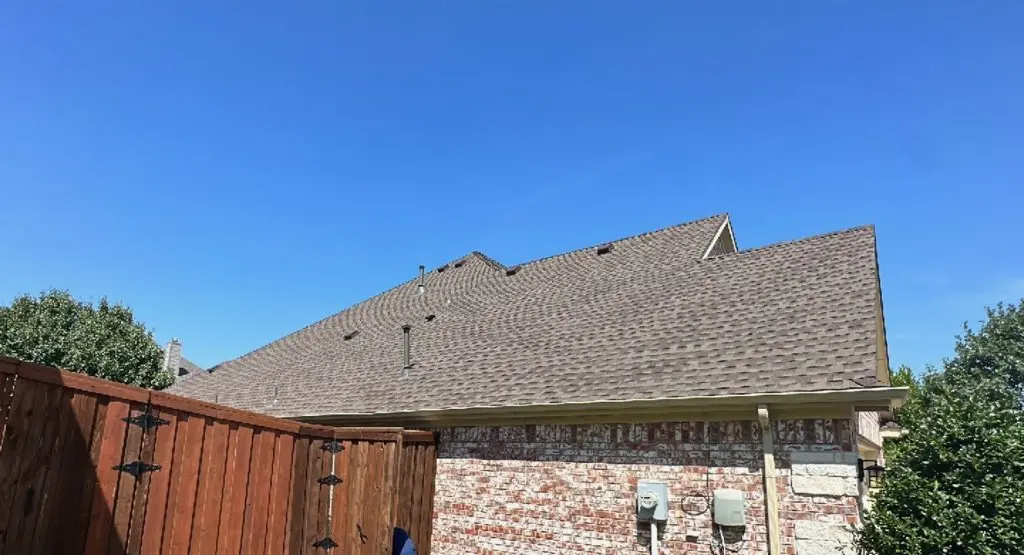 Completed roof replacement project in Hockessin